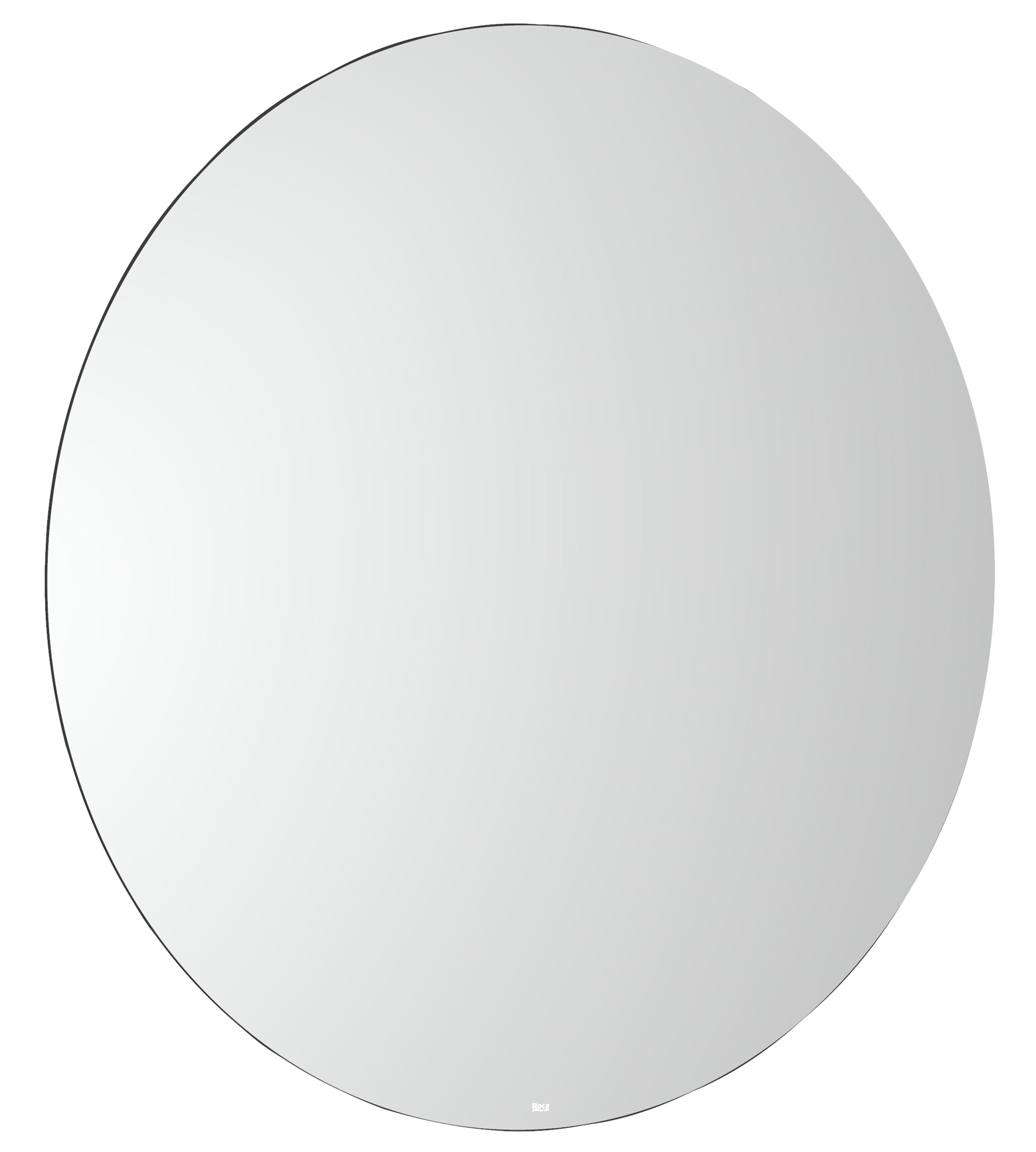 Roca Luna oglindă 80x80 cm rotund cu iluminare crom A812401000