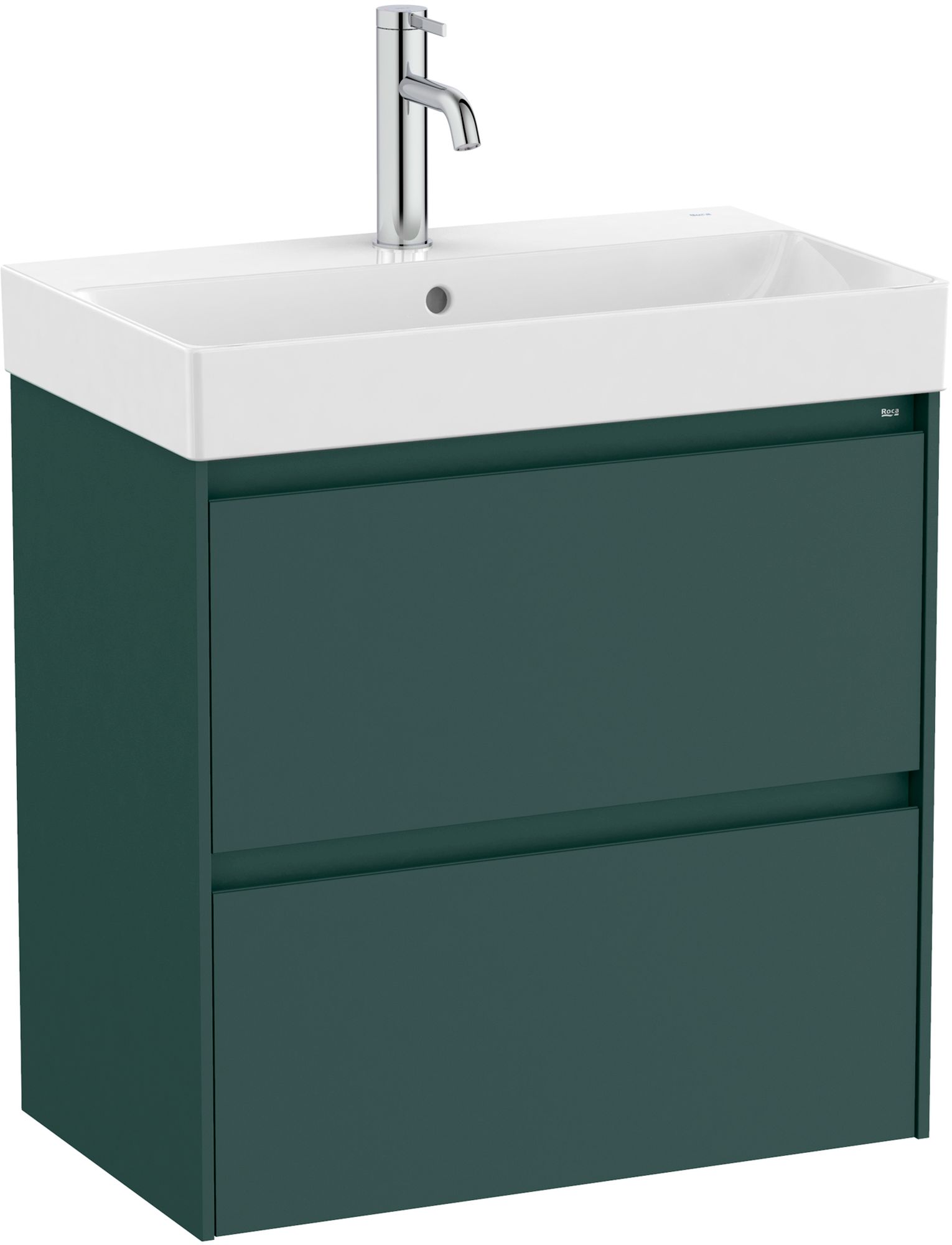 Roca Ona lavoar cu dulap 60 cm verde A851684513