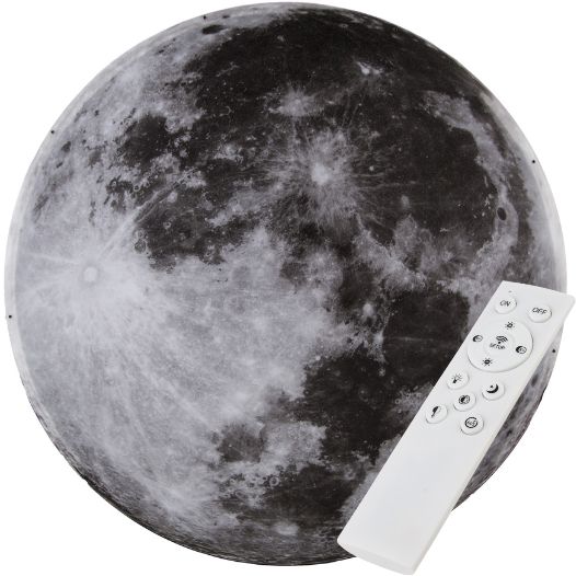 Abigali Moon lampă de perete 1x24 W alb-negru MOON