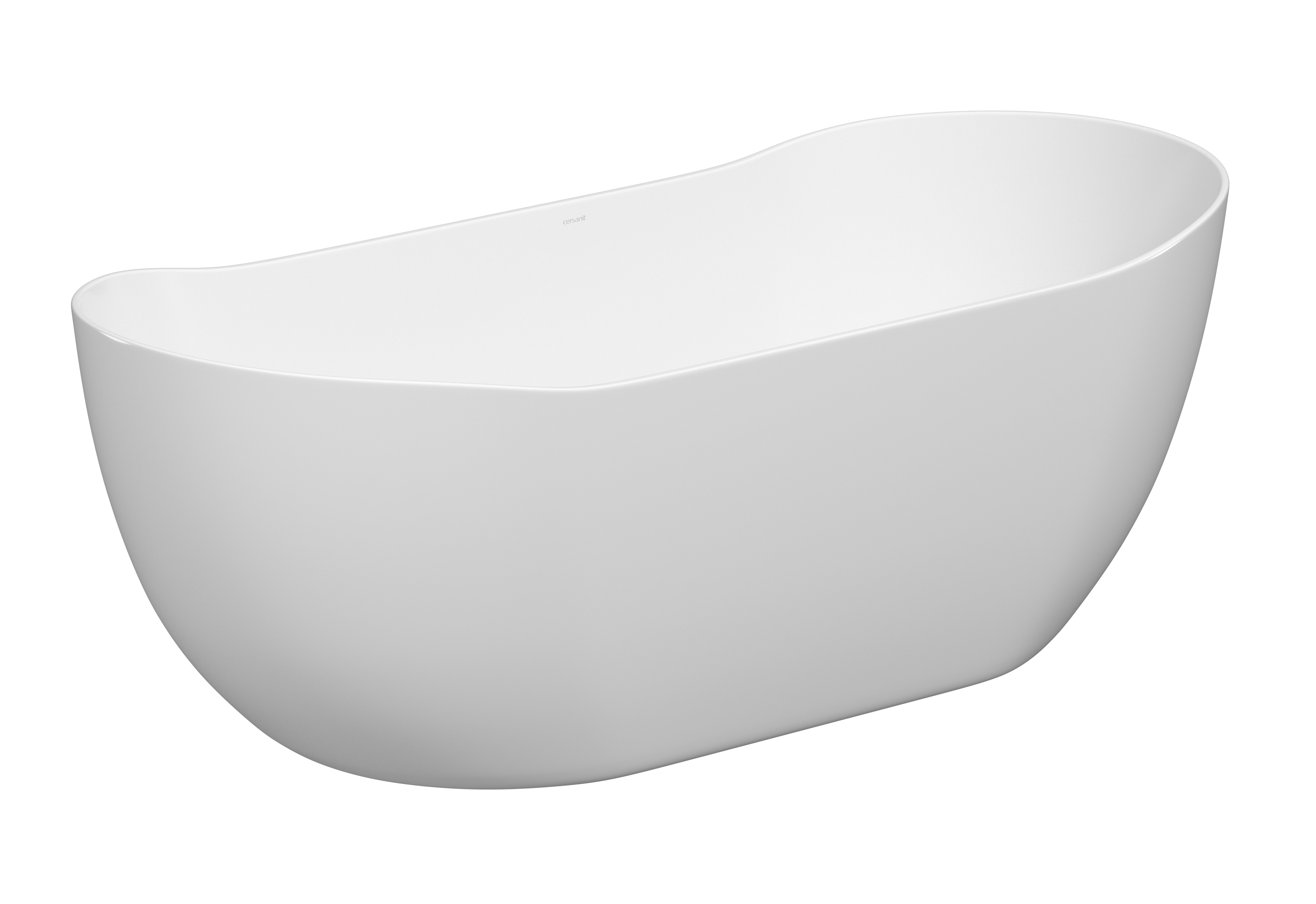 Cersanit Inverto cadă freestanding 180x80 cm ovală alb S301-372