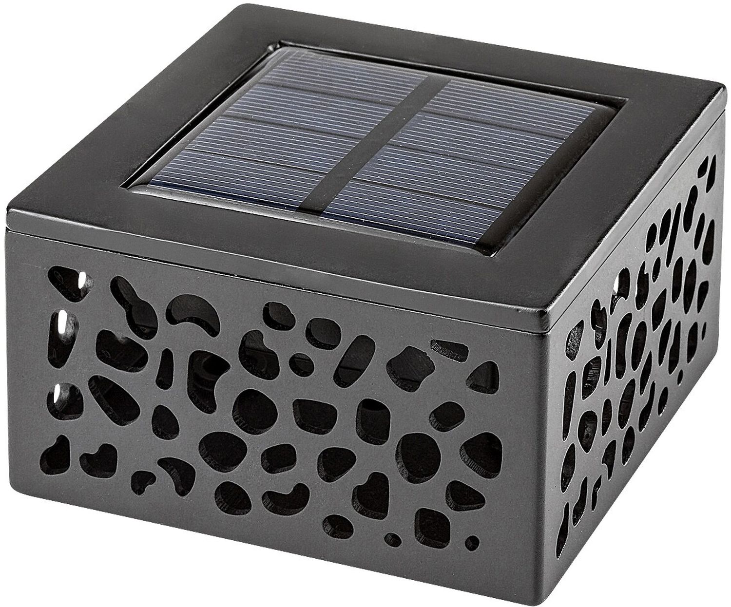 Rabalux Medulin lampă solară de podea 1x0.5 W negru-lapte 7032