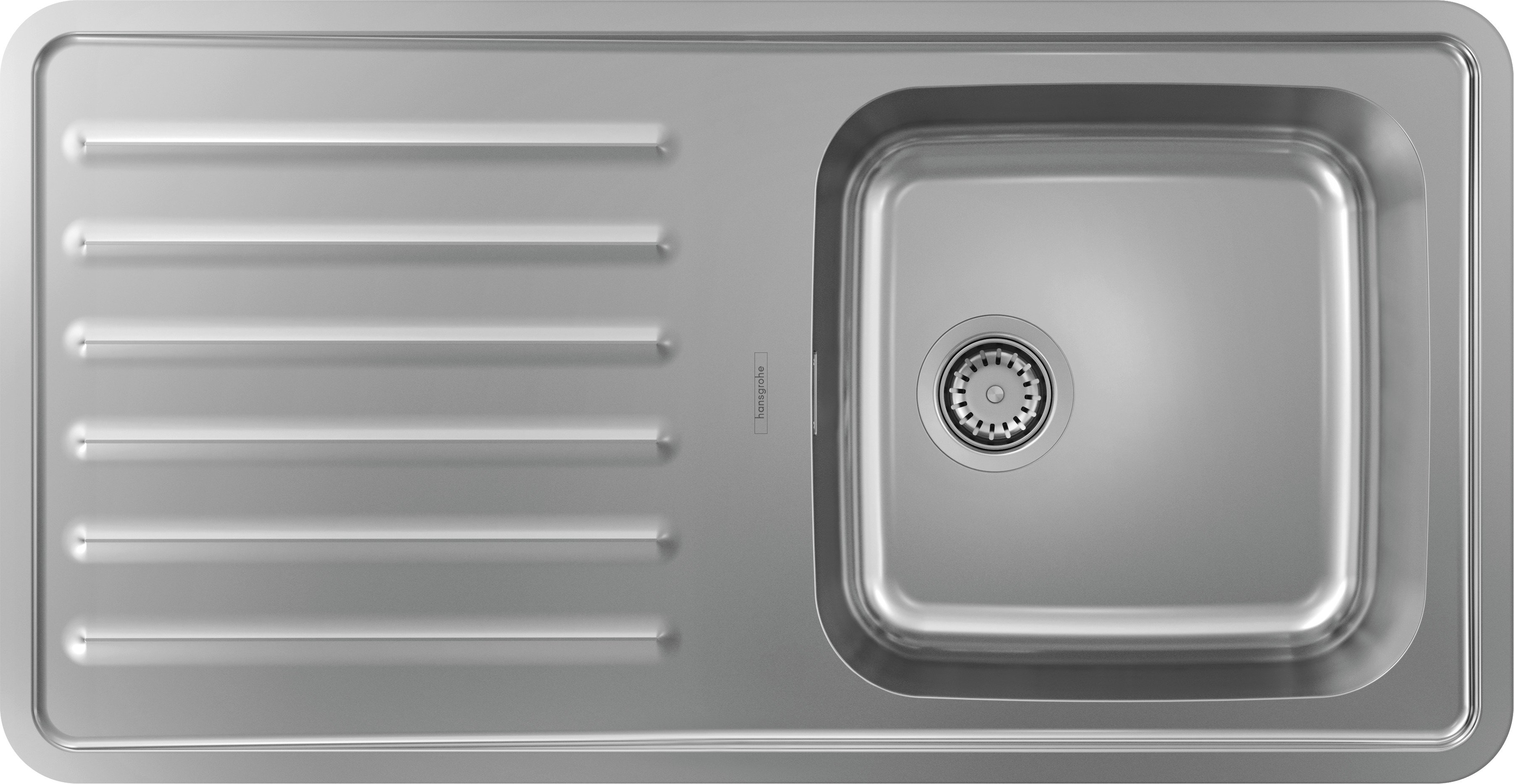 Hansgrohe S41 chiuveta din otel 97.5x50.5 cm 43341800