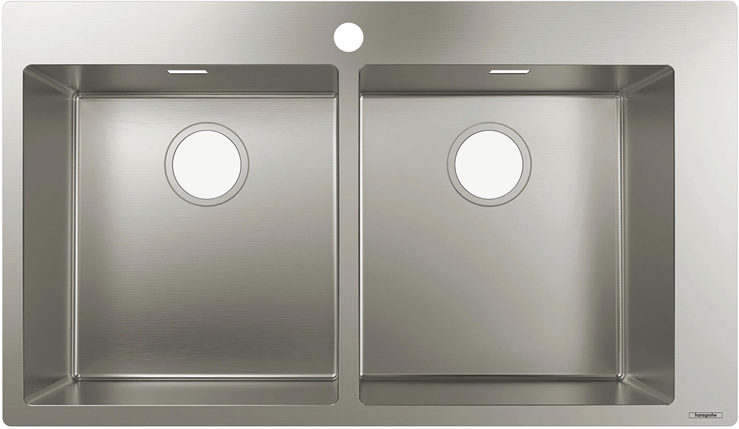 Hansgrohe S 71 chiuveta din otel 86.5x50 cm 43303800