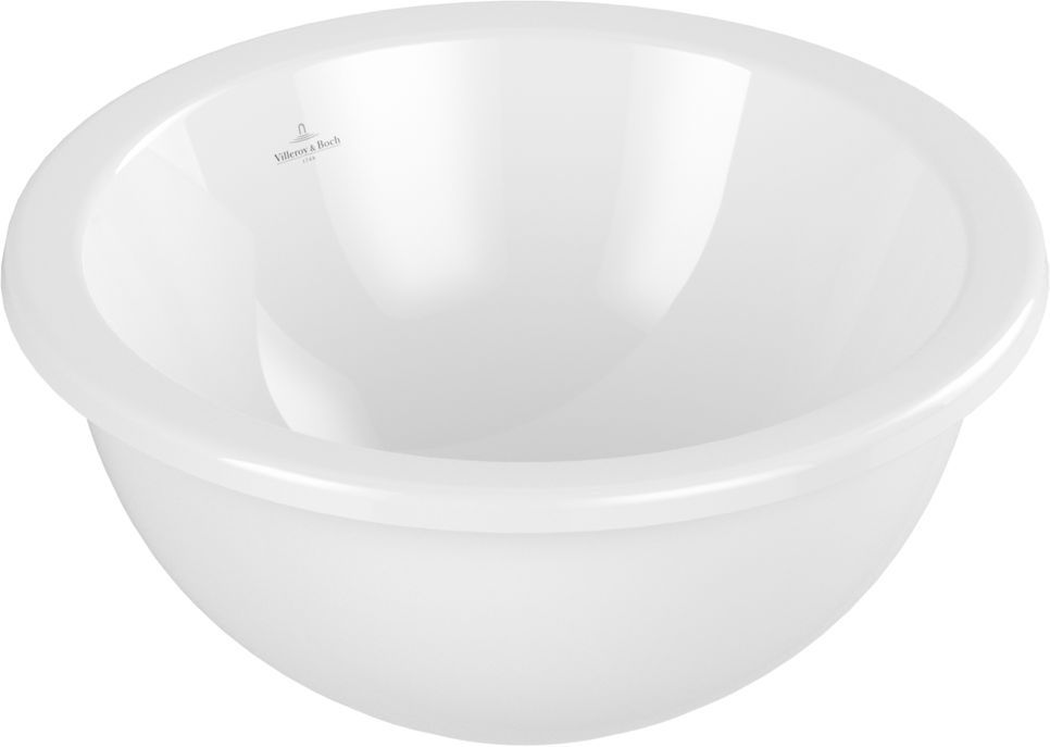 Villeroy & Boch Loop & Friends lavoar 45x45 cm rotund încastrat alb 4A600001