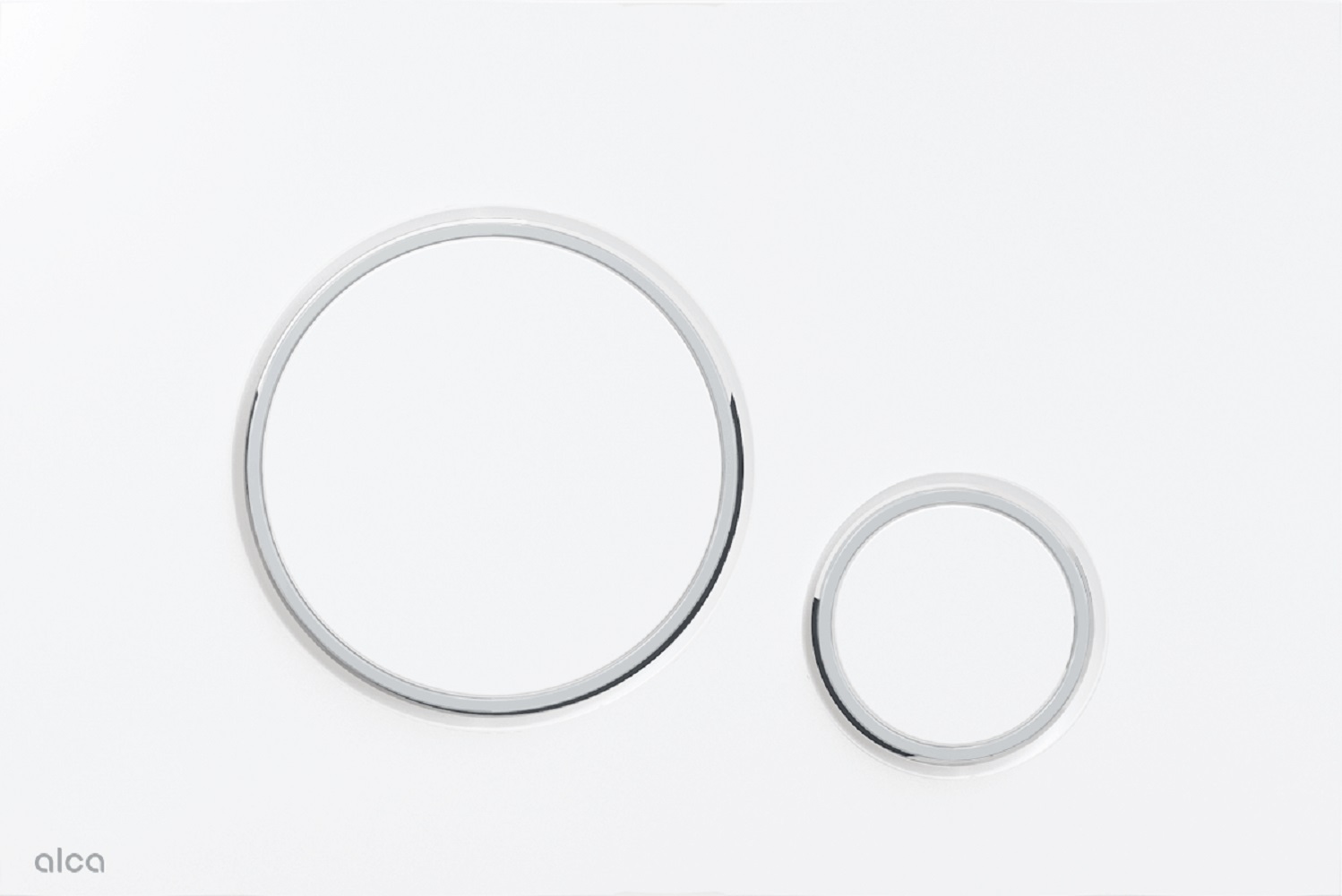 Alca Thin buton de spălare pentru WC alb M776