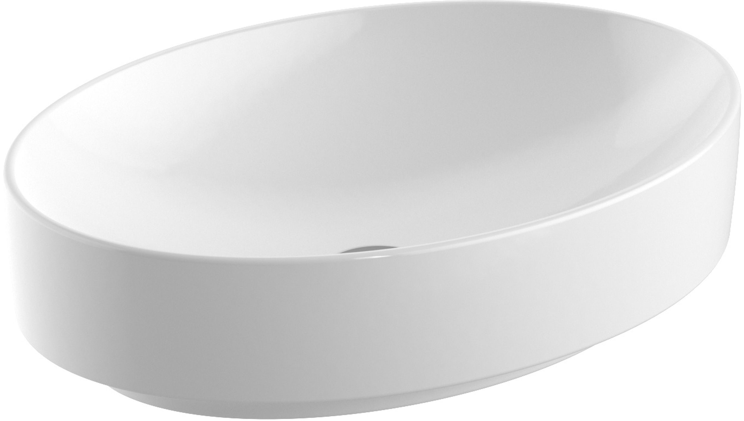 Geberit Variform lavoar 55x40 cm oval mobilier-de blat alb 500.771.01.2