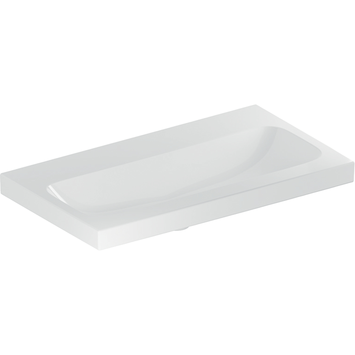 Geberit iCon lavoar 75x42 cm dreptunghiular mobilier-de blat alb 501.842.00.8