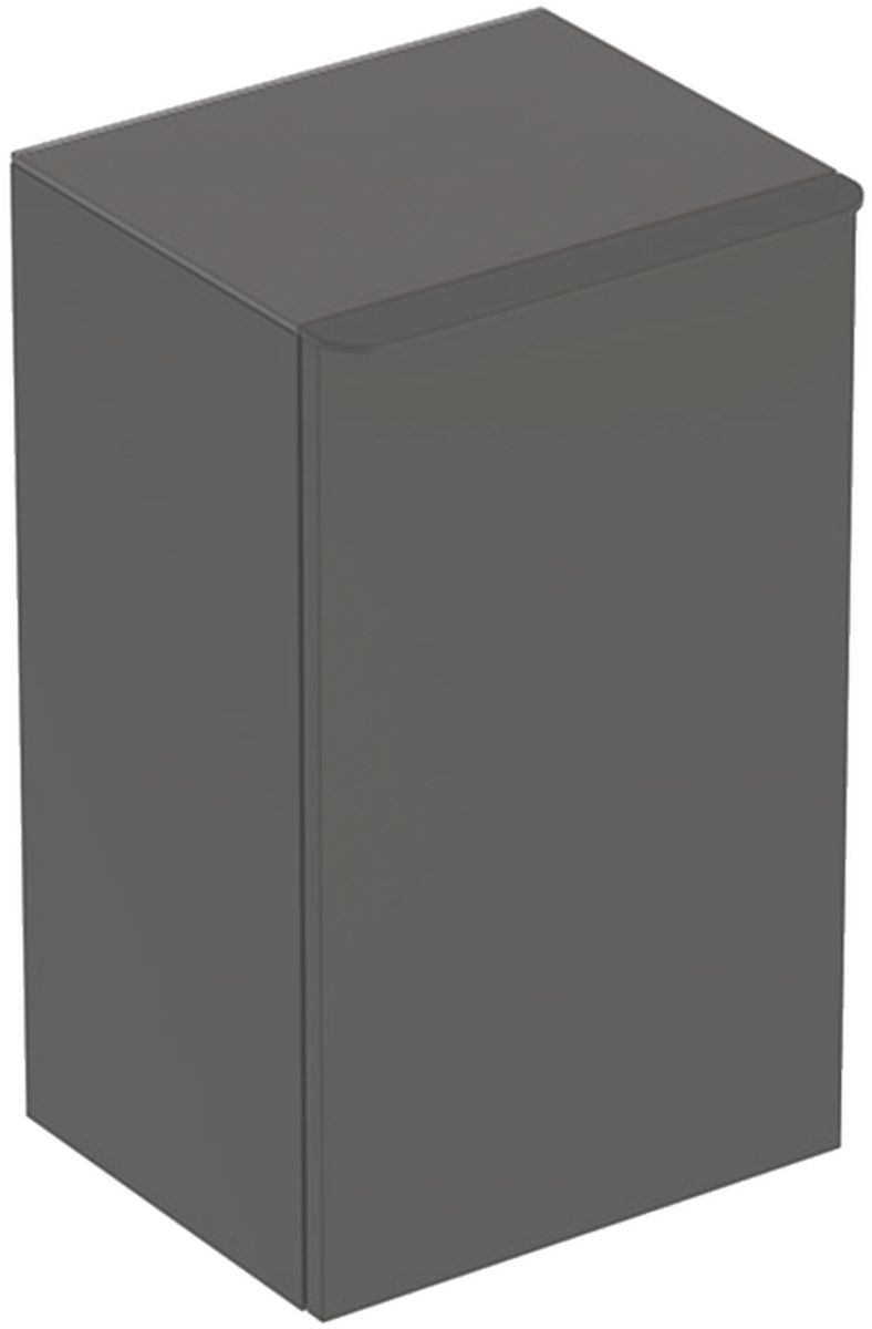 Geberit Smyle Square dulap 36x32.6x60 cm laterala pe perete negru 500.360.JK.1