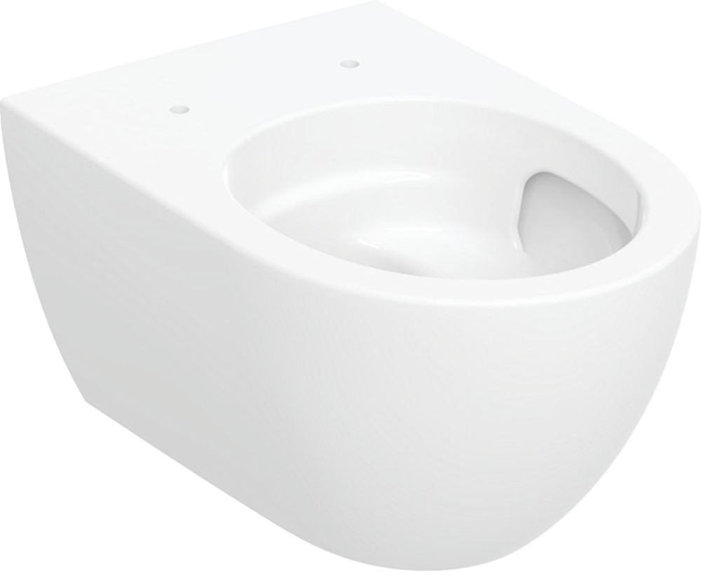 Geberit Acanto vas wc agăţat fără margine cu spălare turbionară alb lucios 502.717.00.1
