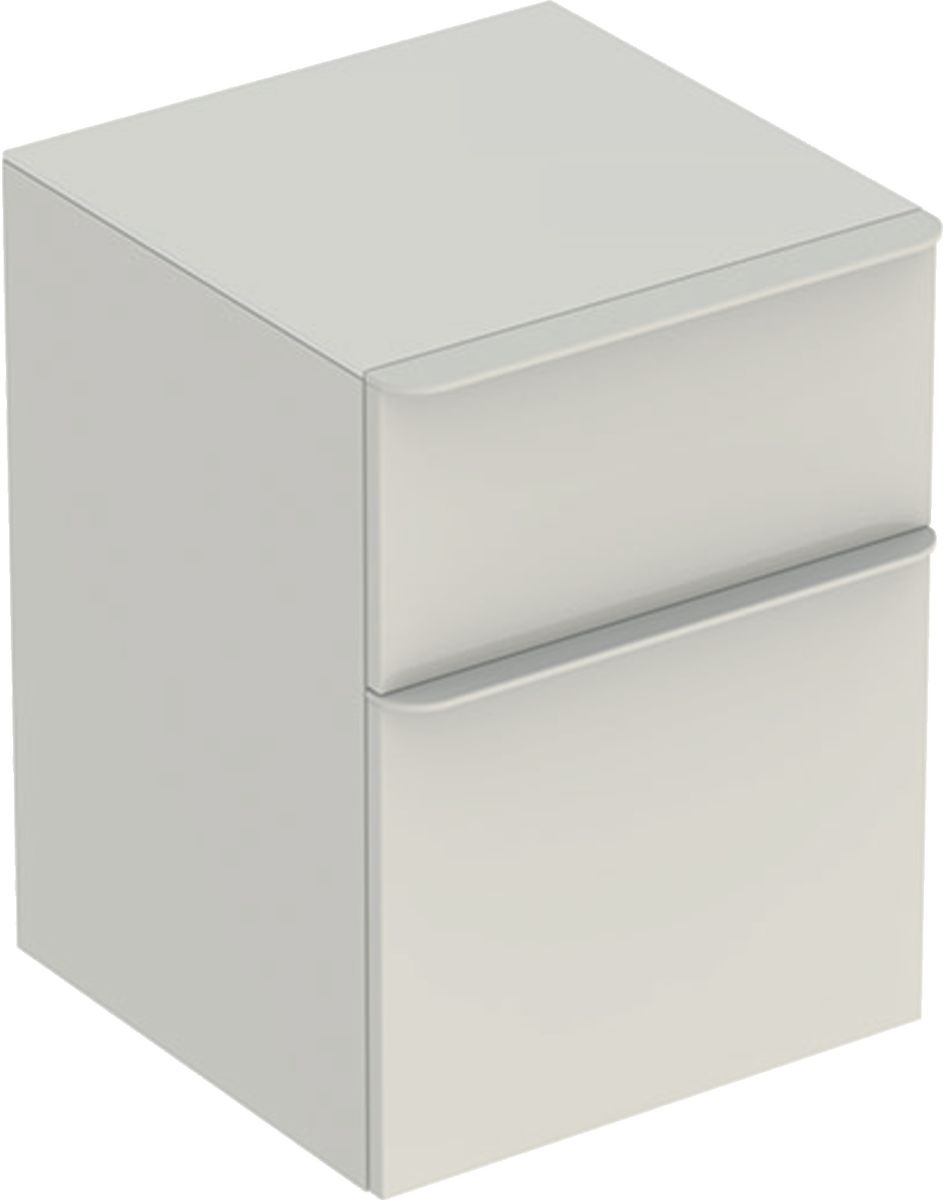 Geberit Smyle Square dulap 45x47x60 cm agățat lateral gri 500.357.JL.1