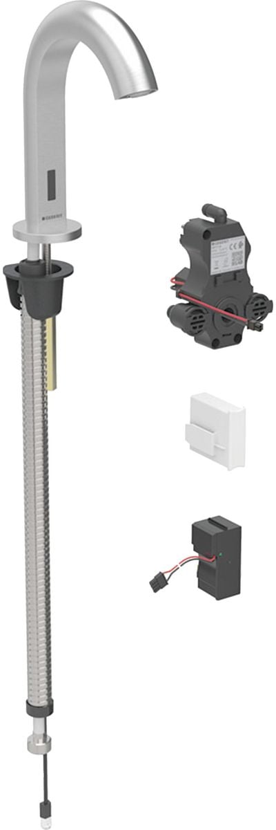 Geberit Piave baterie lavoar stativ electrică oţel 116.181.SN.1