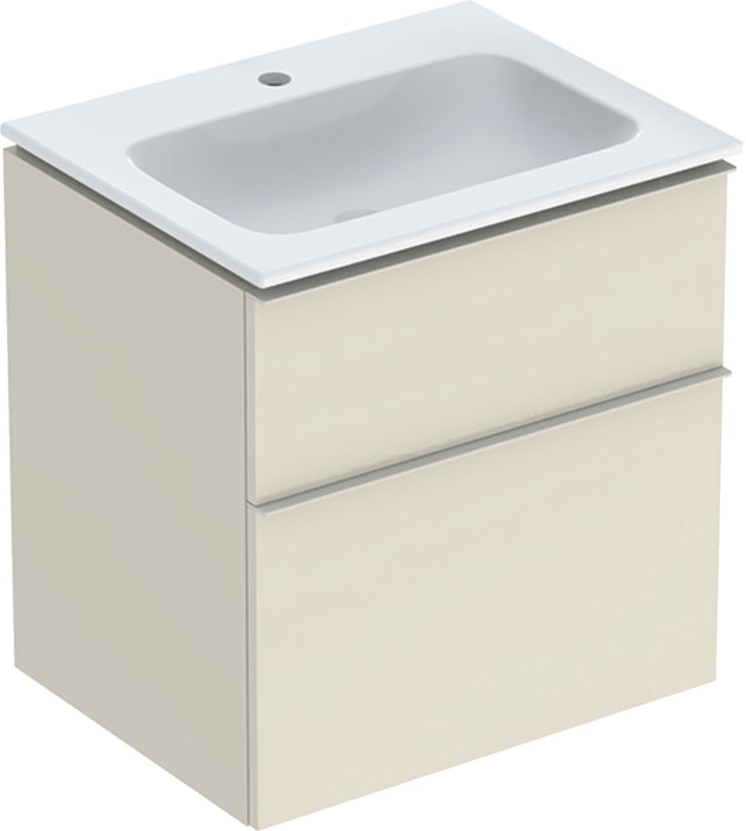 Geberit iCon lavoar cu dulap 60 cm gri 502.331.JL.1