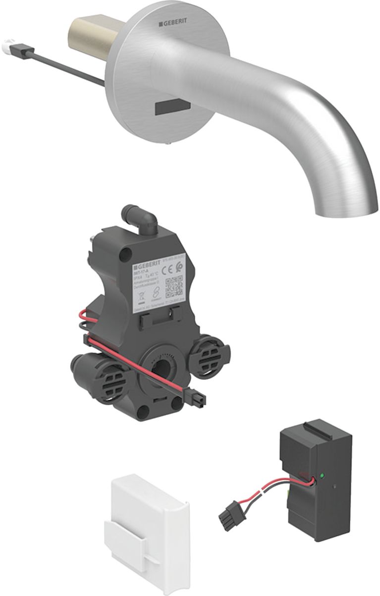 Geberit Piave supapă lavoar ascuns electrică oţel 116.281.SN.1