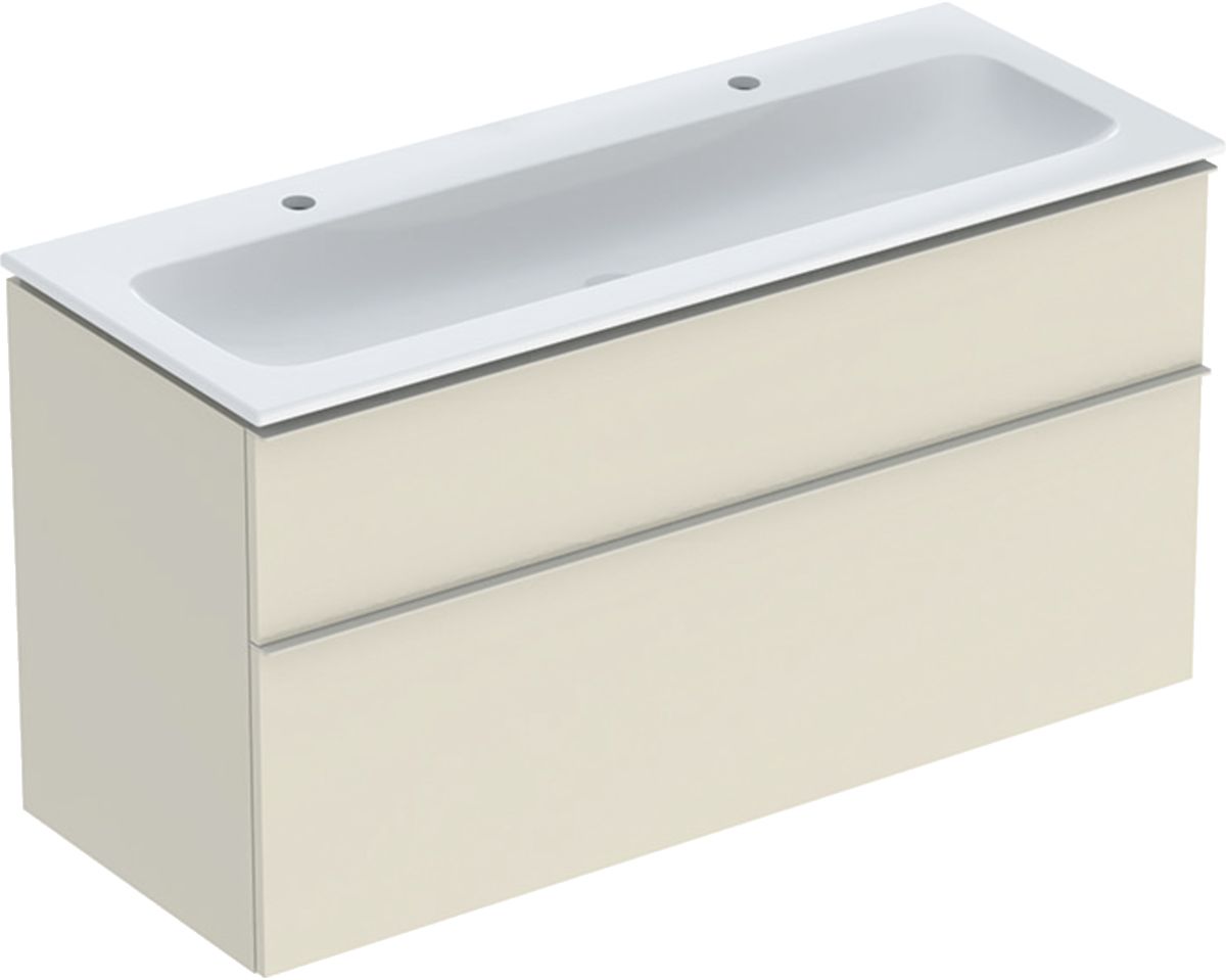 Geberit iCon lavoar cu dulap 120 cm gri 502.334.JL.1