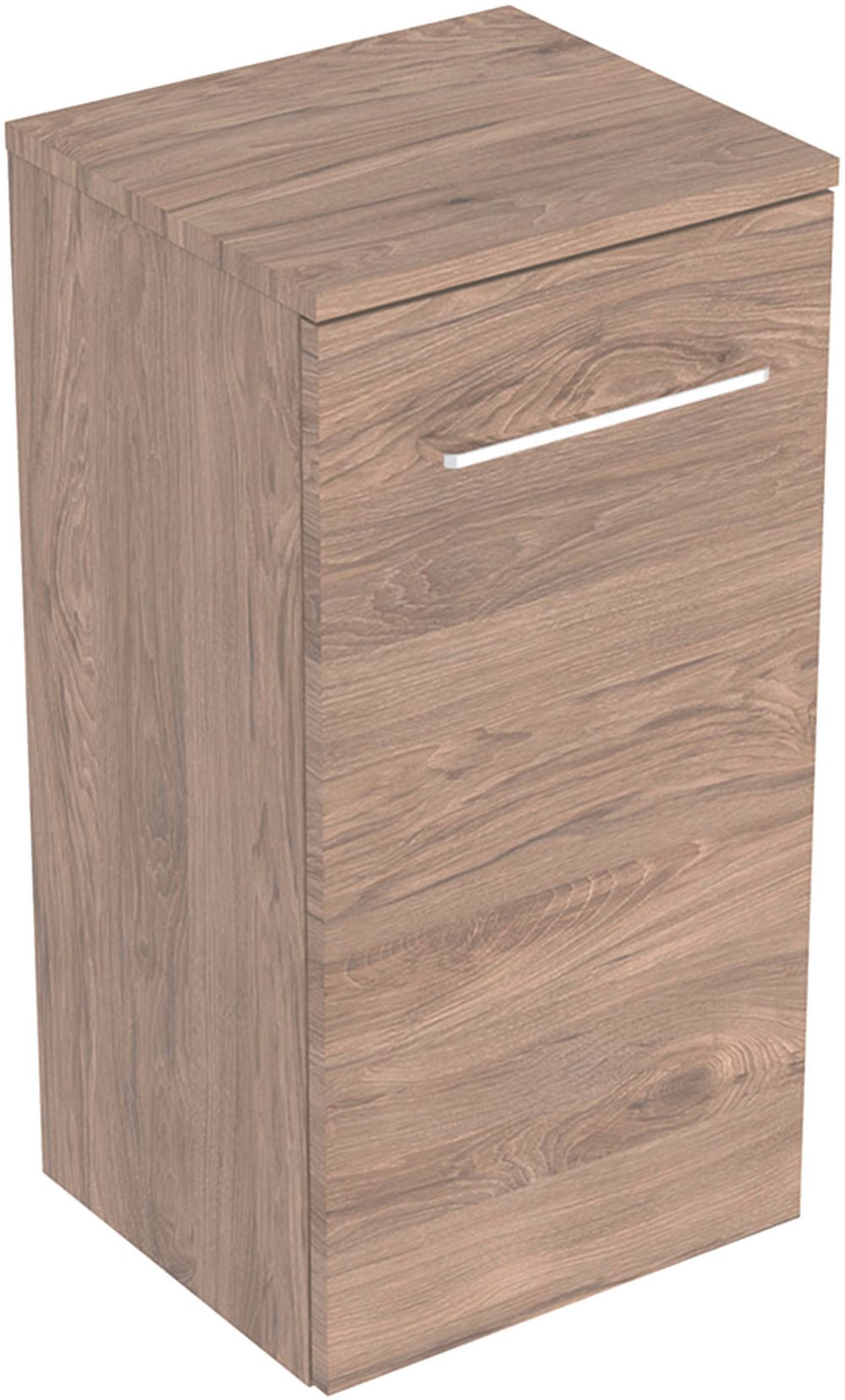 Geberit Selnova Square dulap 33x29.7x65 cm agățat lateral nucă 501.274.00.1