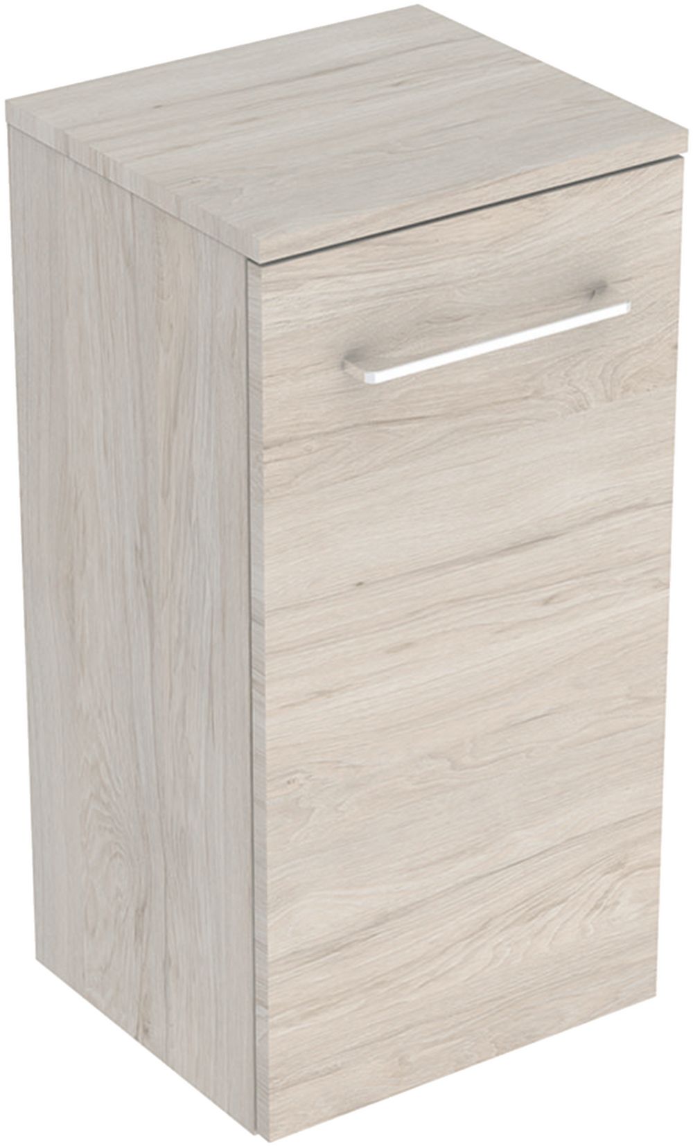 Geberit Selnova Square dulap 33x29.7x65 cm agățat lateral nucă 501.275.00.1