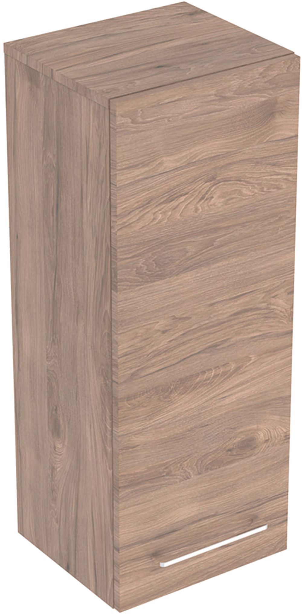 Geberit Selnova Square dulap 33x29.7x85 cm laterala pe perete nucă 501.278.00.1