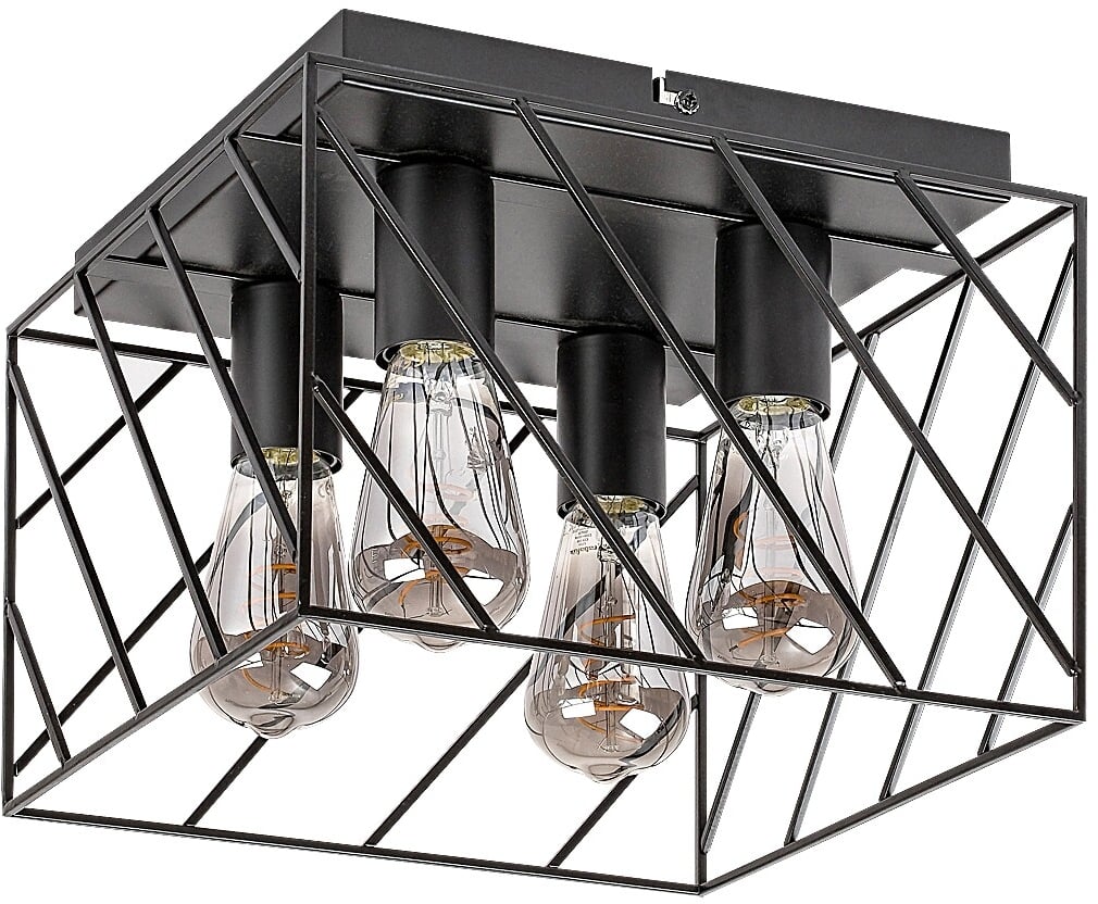 Rabalux Boroo lampă de tavan 4x25 W negru 71027