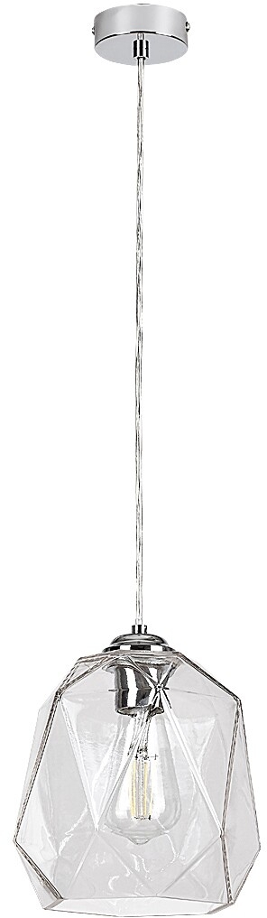 Rabalux Shivani lampă suspendată 1x40 W crom-transparent 72012