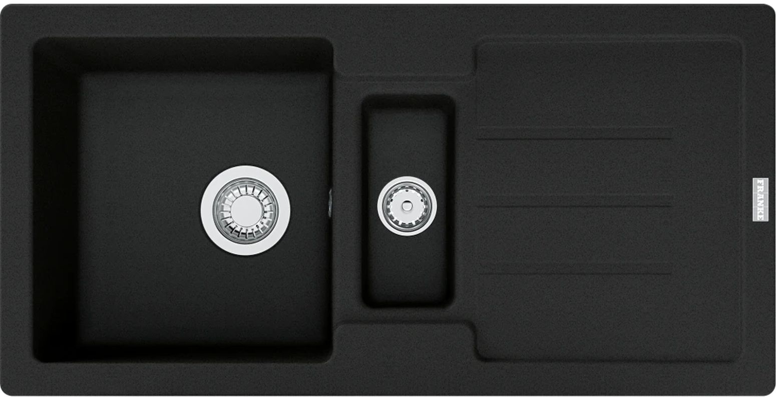 Franke Strada chiuvetă din granit 86x43.5 cm negru 114.0676.322