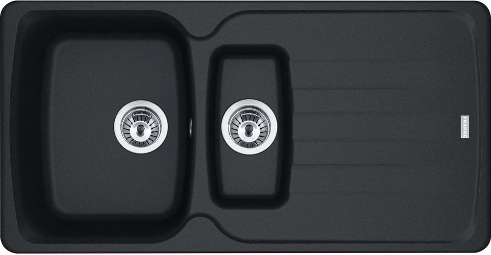 Franke Antea chiuvetă din granit 97x50 cm gri/grafit/onix 114.0676.232