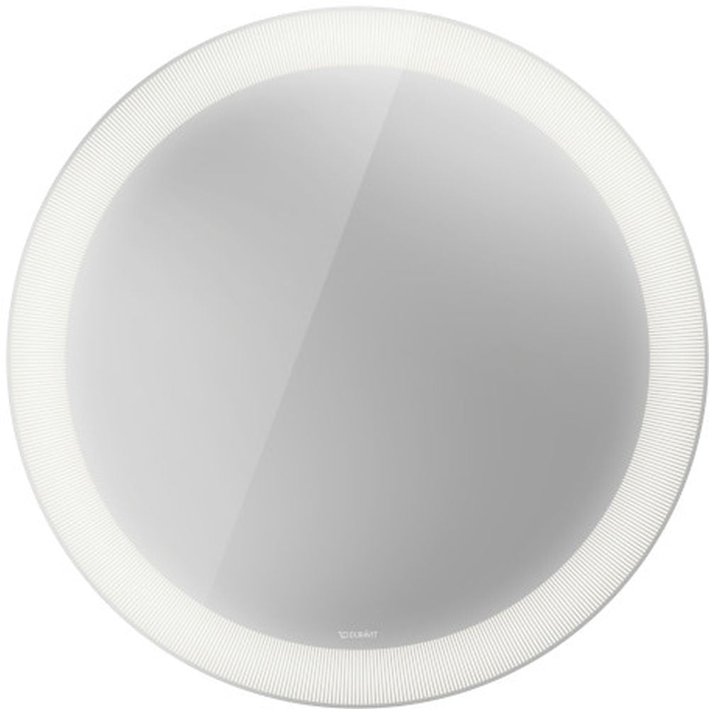 Duravit Happy D.2 oglindă 90x90 cm rotund cu iluminare cu covoraș de încălzire HP7481S0000