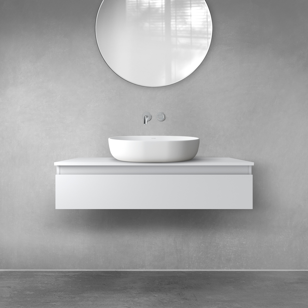 Set dulap Oltens Vernal 60011700, blat Oltens Vernal 63006700