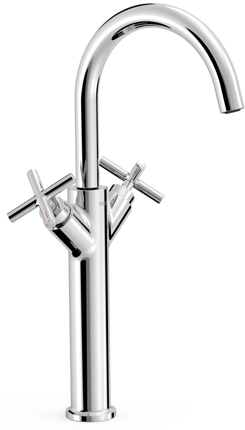 Tres Mont Blanc baterie lavoar stativ crom 28380301