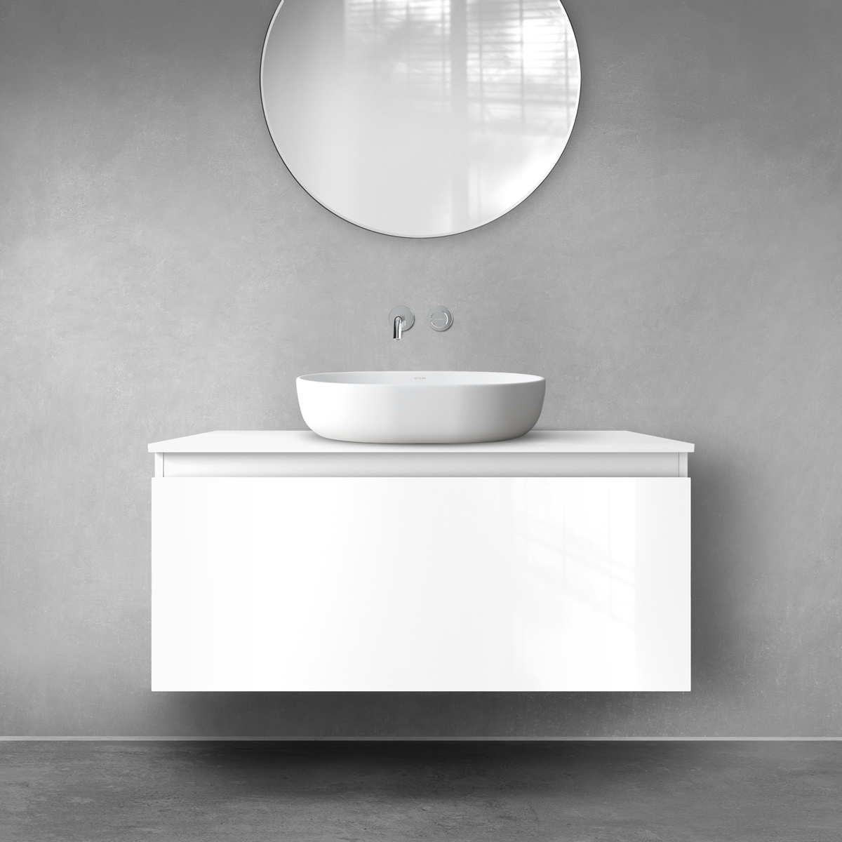 Set dulap Oltens Vernal 60015000, blat Oltens Vernal 63006000