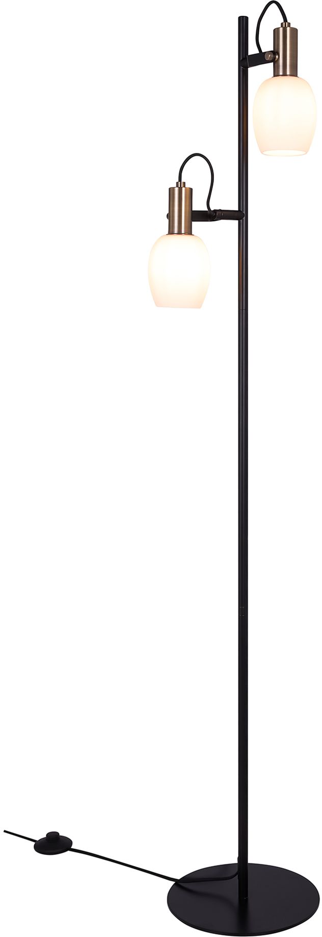Nordlux Arild lampă de podea 2x40 W negru 2312324003