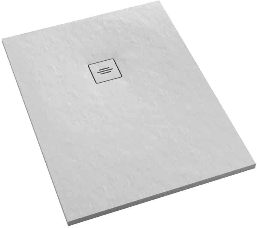Schedline Protos White Stone cădiță de duș dreptunghiulară 180x90 cm alb 3SP.P1P-90180/B/ST-M1/B/ST