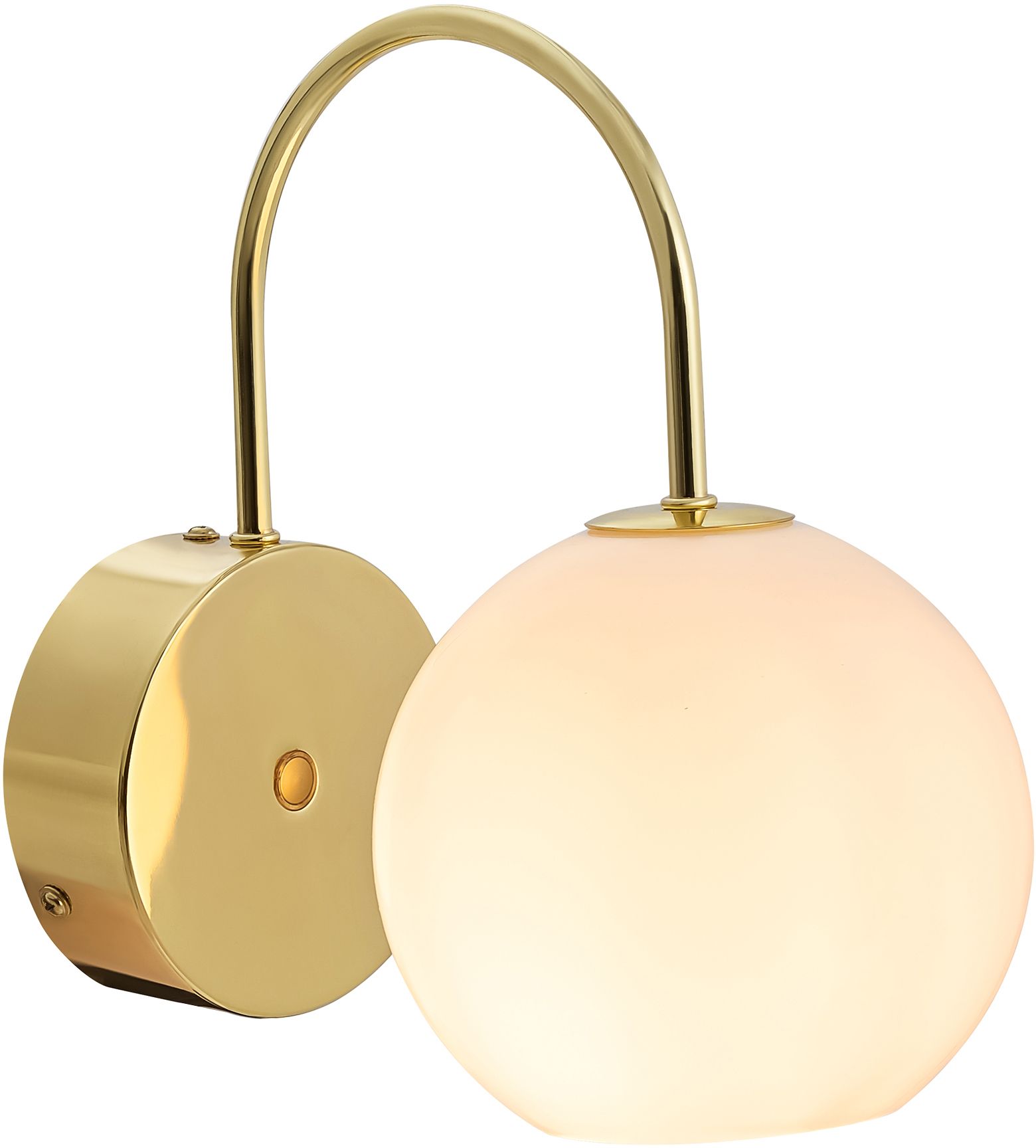 Nordlux Franca lampă de perete 1x40 W alb-alamă 2312561035