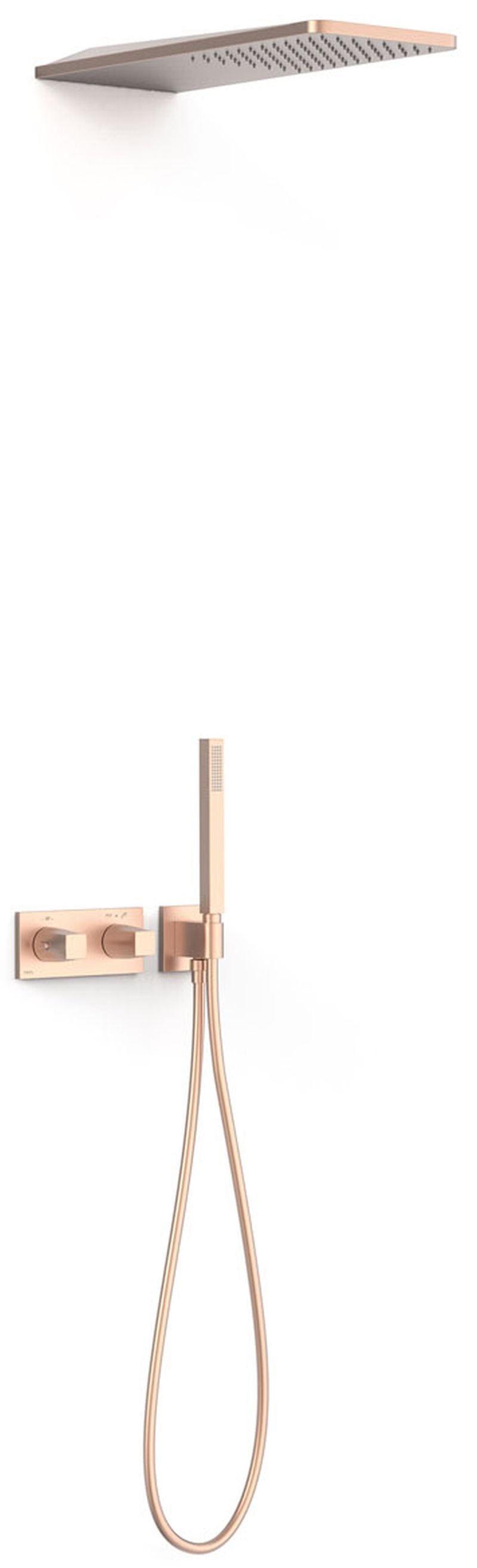 Tres B-System set de duș ascuns cu termostat cu duș de ploaie || 30725205OPM