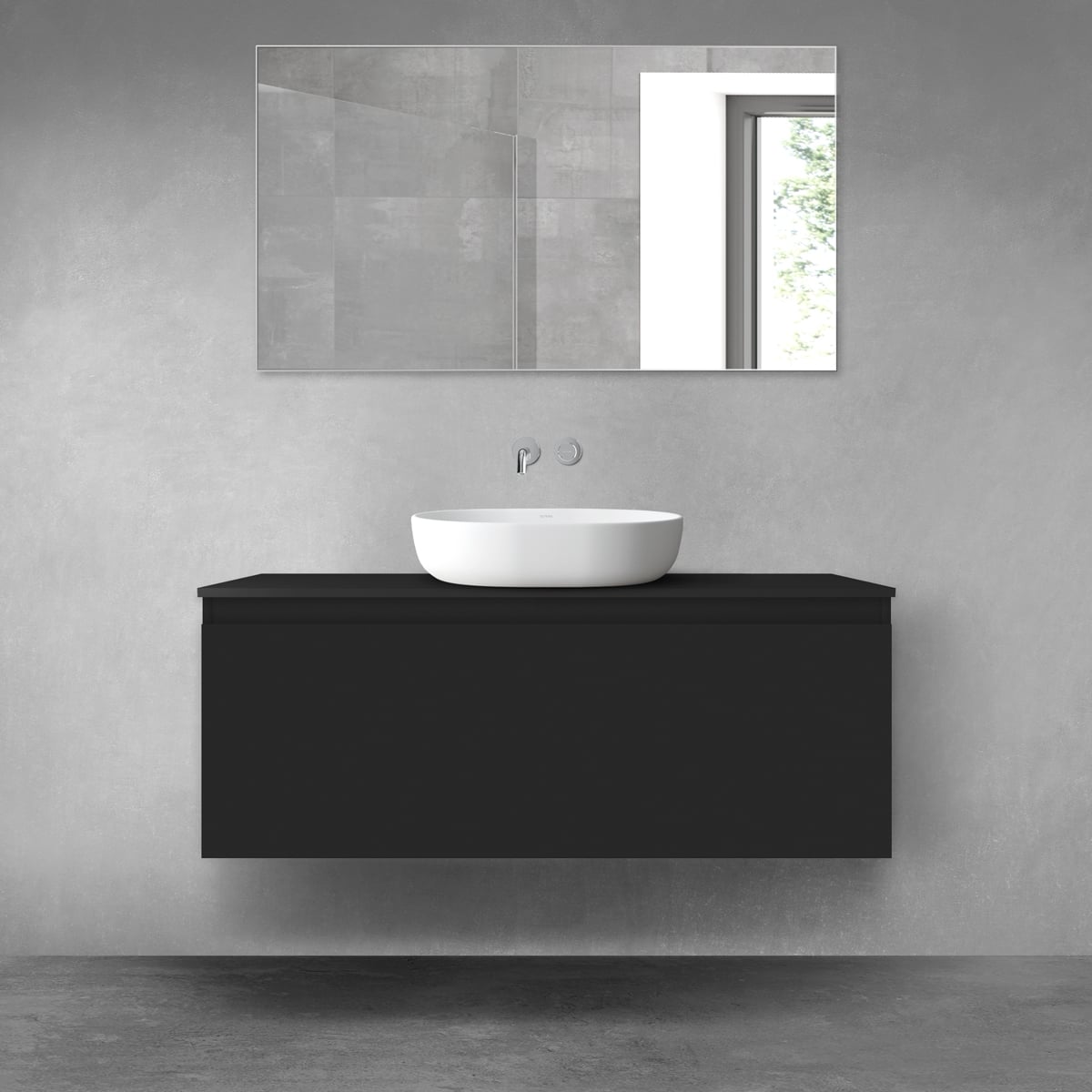 Set dulap Oltens Vernal 60016300, blat Oltens Vernal 63007300