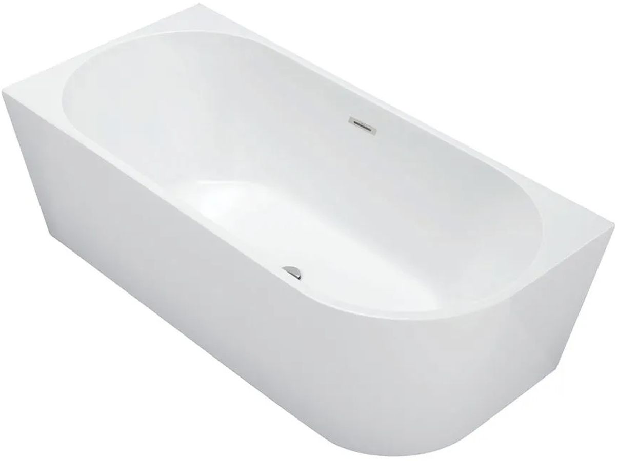 Rea Sydney cadă de colț 149x74.5 cm partea stângă alb REAW8805