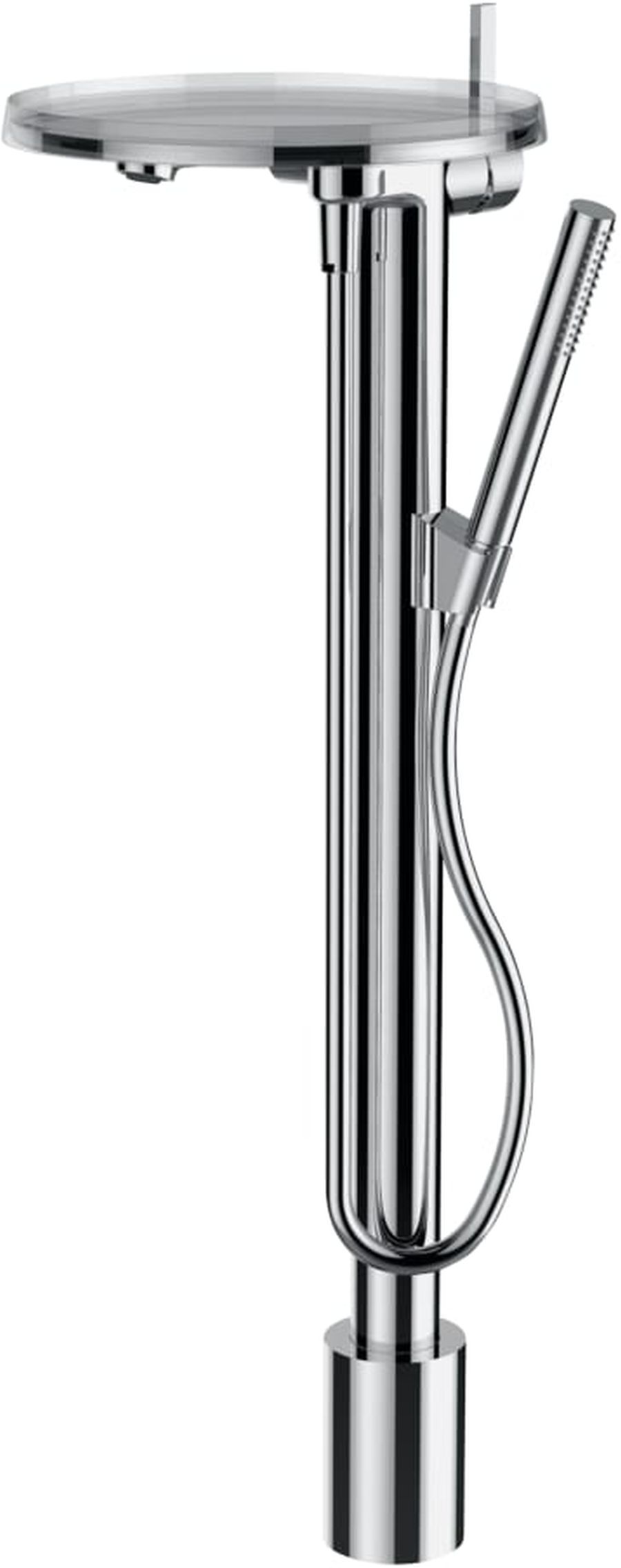 Laufen Kartell baterie cadă-duș stativ crom H3213310041211