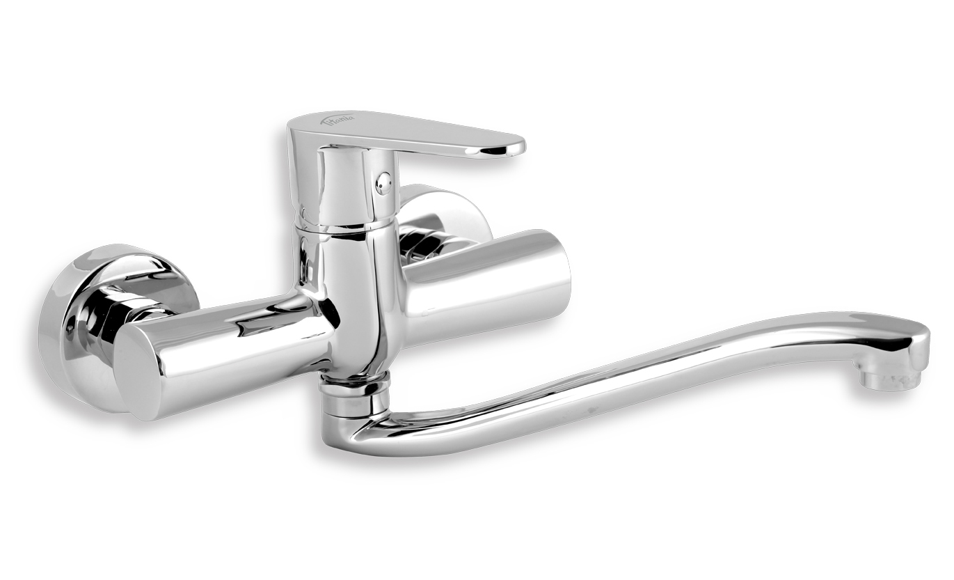 Novaservis Titania Fresh baterie lavoar perete crom 96076,0