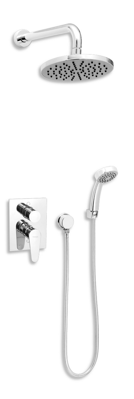 Novaservis Titania Fresh set de duș ascuns da crom SADA96050R