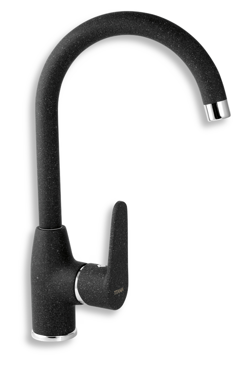 Novaservis Titania Fresh baterie bucătărie pe picior negru 96713,GRB