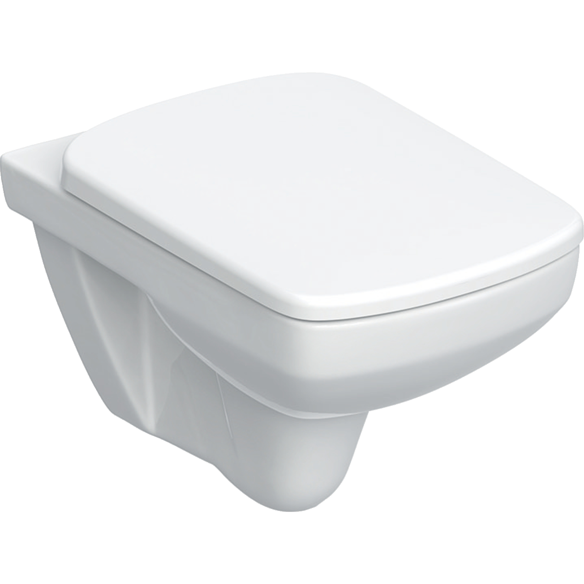 Geberit Selnova Square vas wc cu capac soft-close agăţat da alb 501.961.00.1