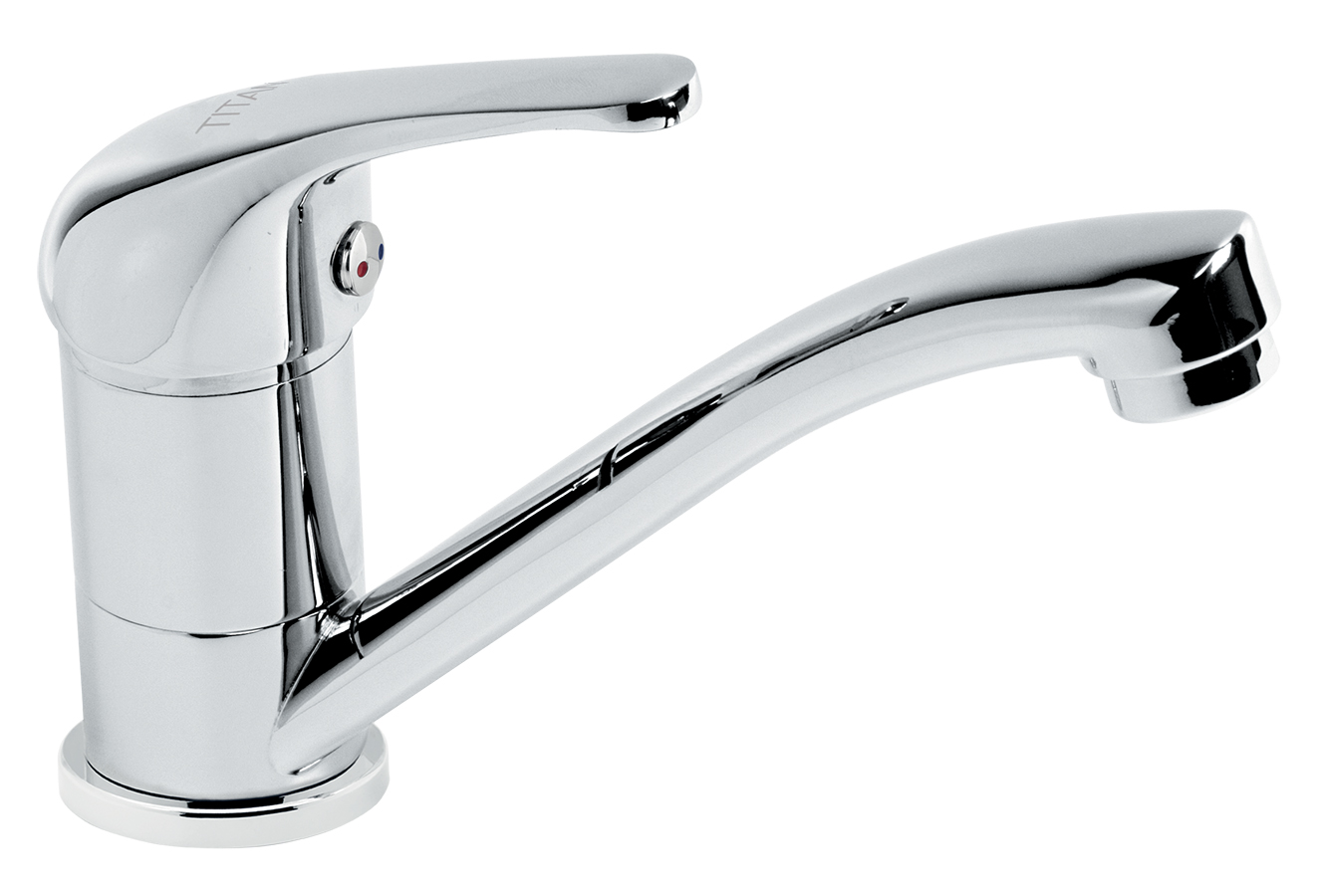 Novaservis Titania Iris baterie lavoar stativ crom 92096,0