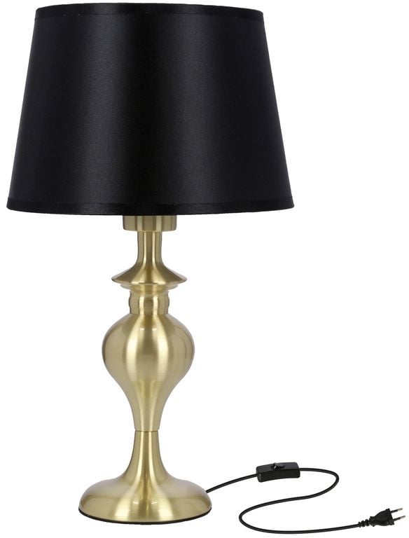 Candellux Prima veioză 1x60 W negru-auriu 41-09227