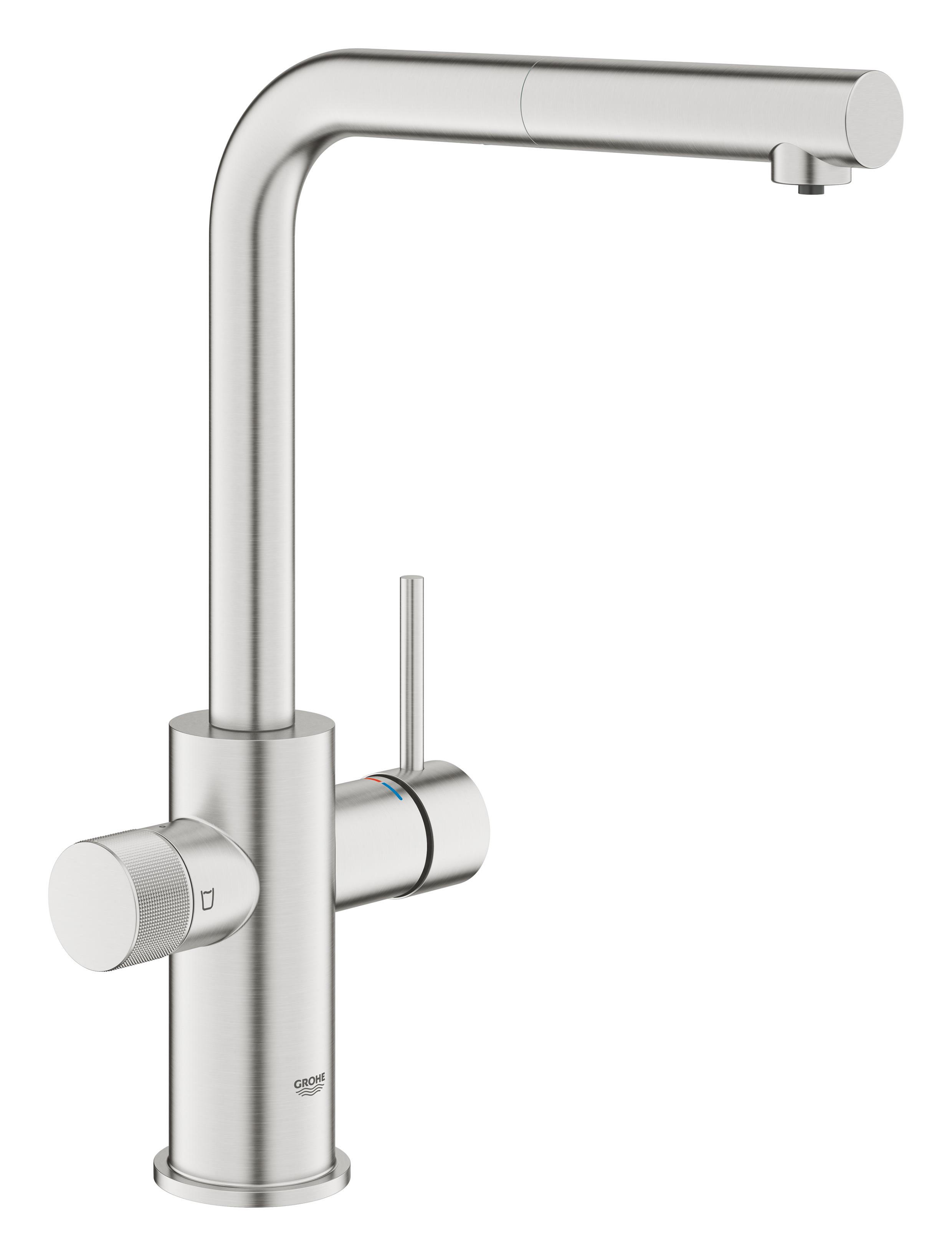 Grohe Blue baterie pentru filtru apă pe picior oţel inoxidabil 30601DC0