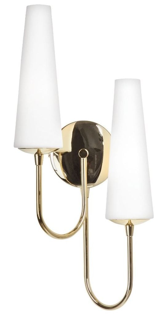 Zuma Line Magnum lampă de perete 2x40 W alb-auriu 1125