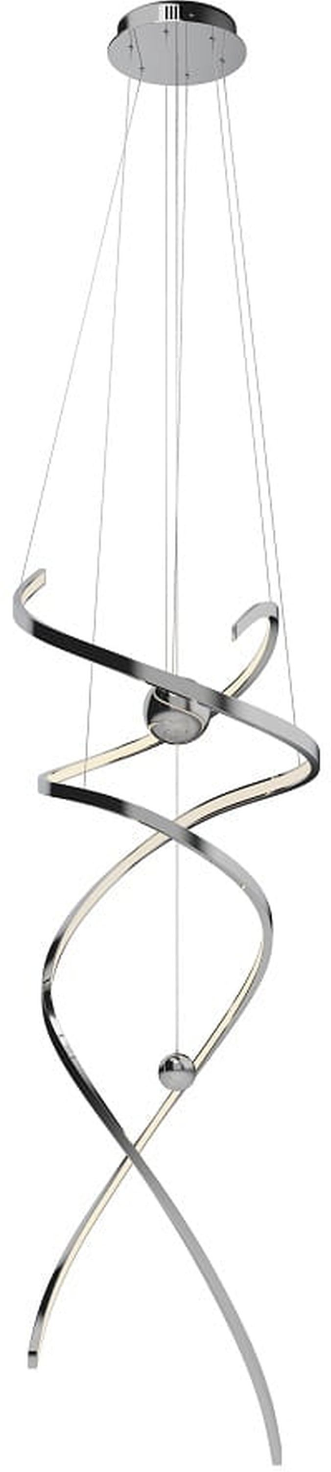 MaxLight Ritz lampă suspendată 1x100 W crom P0482D