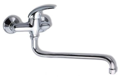 Novaservis Metalia 55 baterie lavoar perete crom 550790