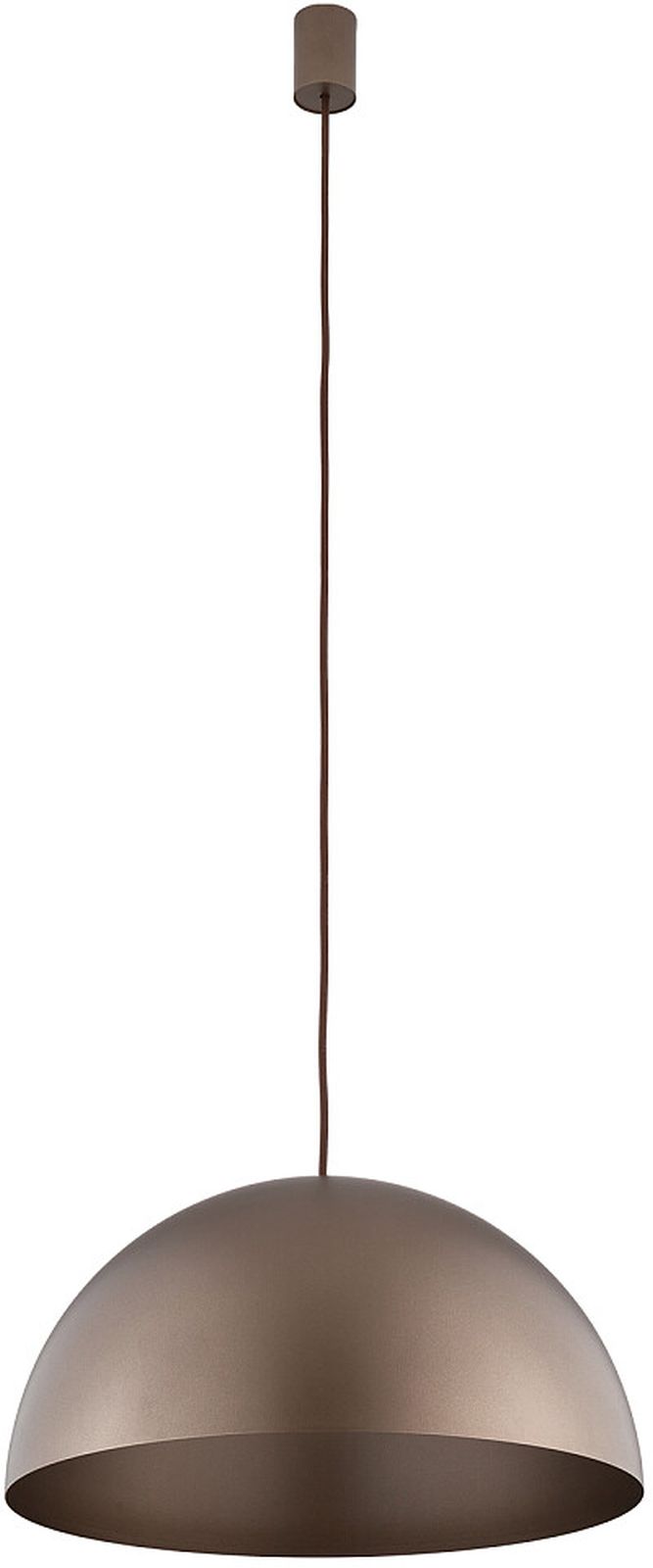 Nowodvorski Lighting Hemisphere lampă suspendată 4x12 W maro 10296