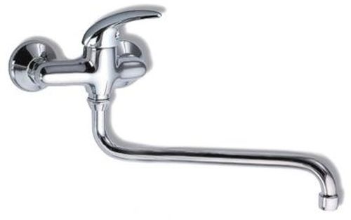 Novaservis Metalia 55 baterie lavoar perete crom 55078L,0