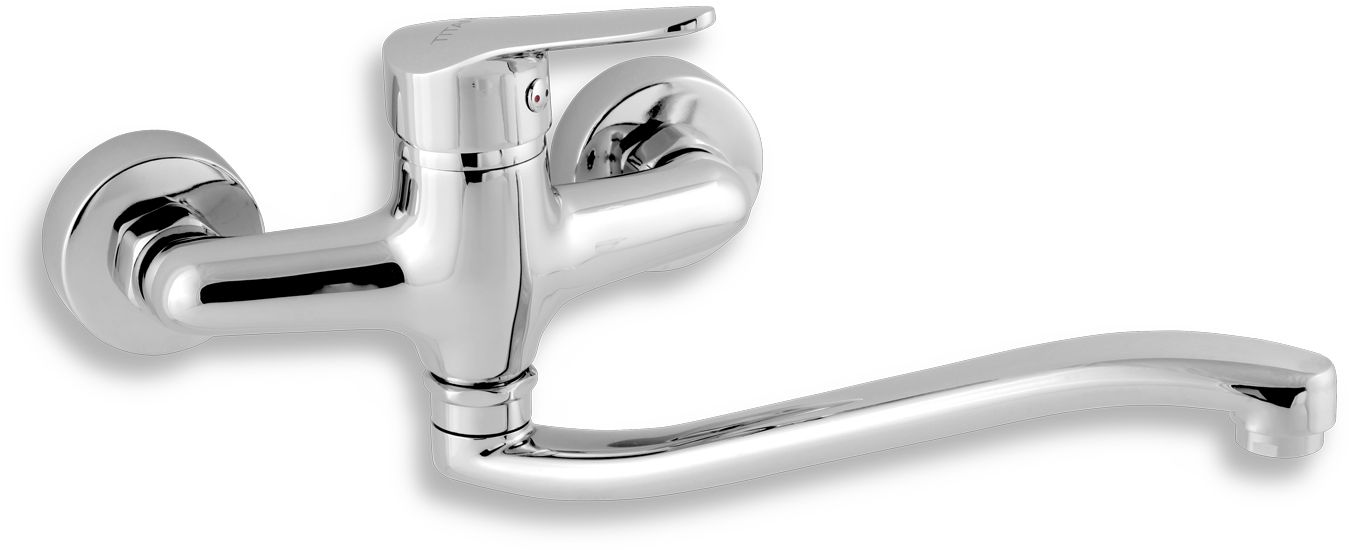 Novaservis Titania Iris New baterie lavoar perete crom 94470,0