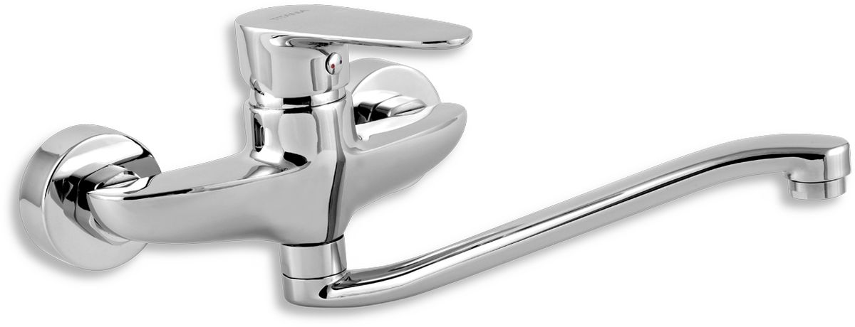 Novaservis Titania Smart baterie lavoar perete crom 98070,0